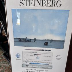 Saul Steinberg, Galerie Maeght, Poster.