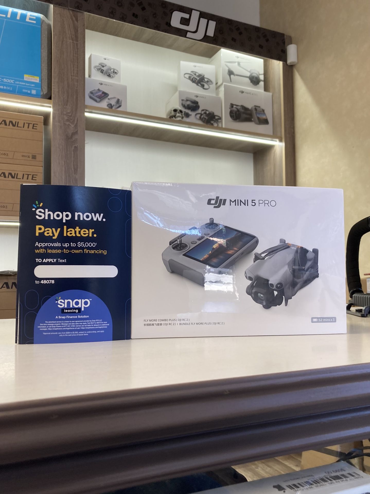 DJI Mini 5 Pro Drone Fly More Combo Plus (Located In Downey, CA)