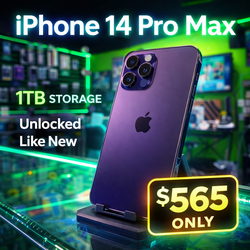 🔥 iPhone 14 Pro Max – 1TB Storage – Unlocked 🔥💰 Only $565
