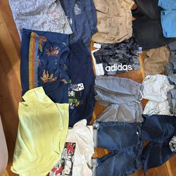 5/6 Size Boys Clothing & book Lot