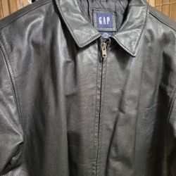 Gap Leather Jacket 