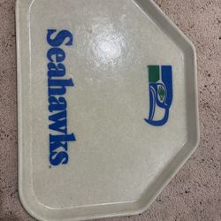 Vintage Seahawks serving tray