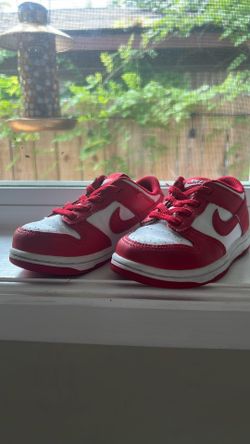 9c red Toddler Dunks