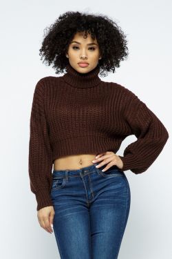 crop top sweater.