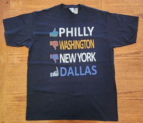 Philadelphia Eagles Trash Talk NFC East TShirt, Size XL, New