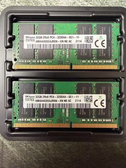 64GB (32GBx2) DDR4 3200 SODIMM KIT