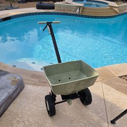 EZ Broadcast Spreader for Fertilizer and Seed