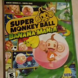 Xbox Series X Xbox One Super Monkey Ball Banana Mania Sega