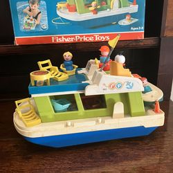 Fisherprice house  boat