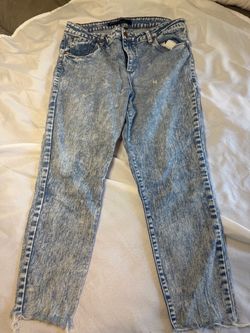 STS Women’s High Rise Acid Blue Jeans size 32