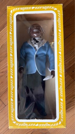 Vintage 1984 Effanbee Louis “Satchmo” Armstrong Doll #7661 Great Moments in Music – Original Box