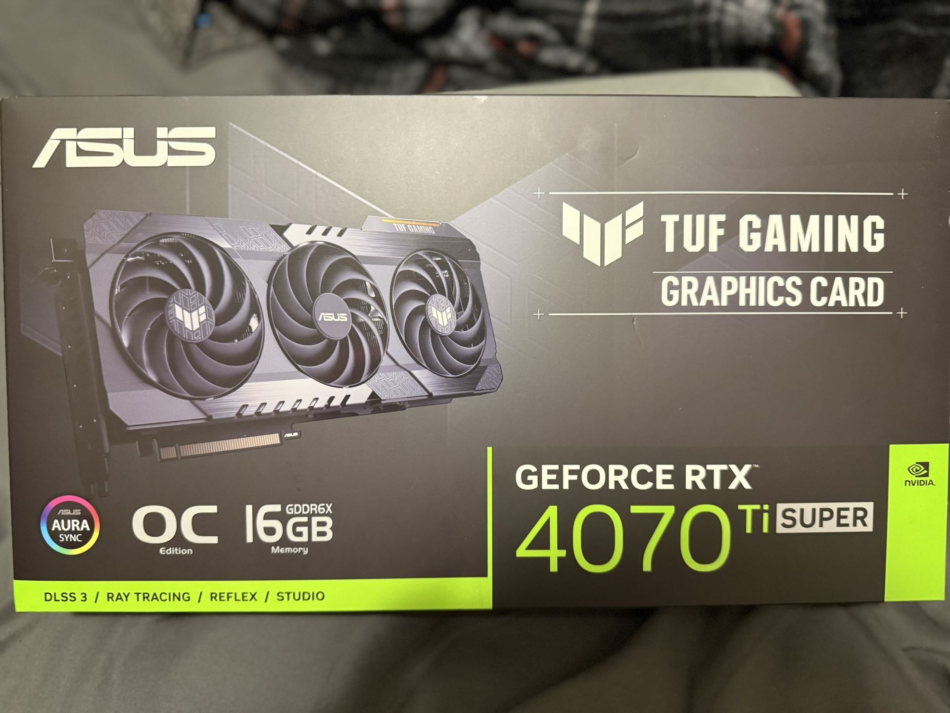 ASUS TUF Gaming NVIDIA GeForce RTX™ 4070 Ti Gaming Graphics Card