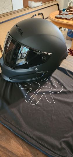 Ruroc Atlas 4.0 Matte Black Full-Face Motorcycle Helmet