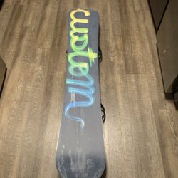 Burton Custom Snowboard Size 167 Wide Version 