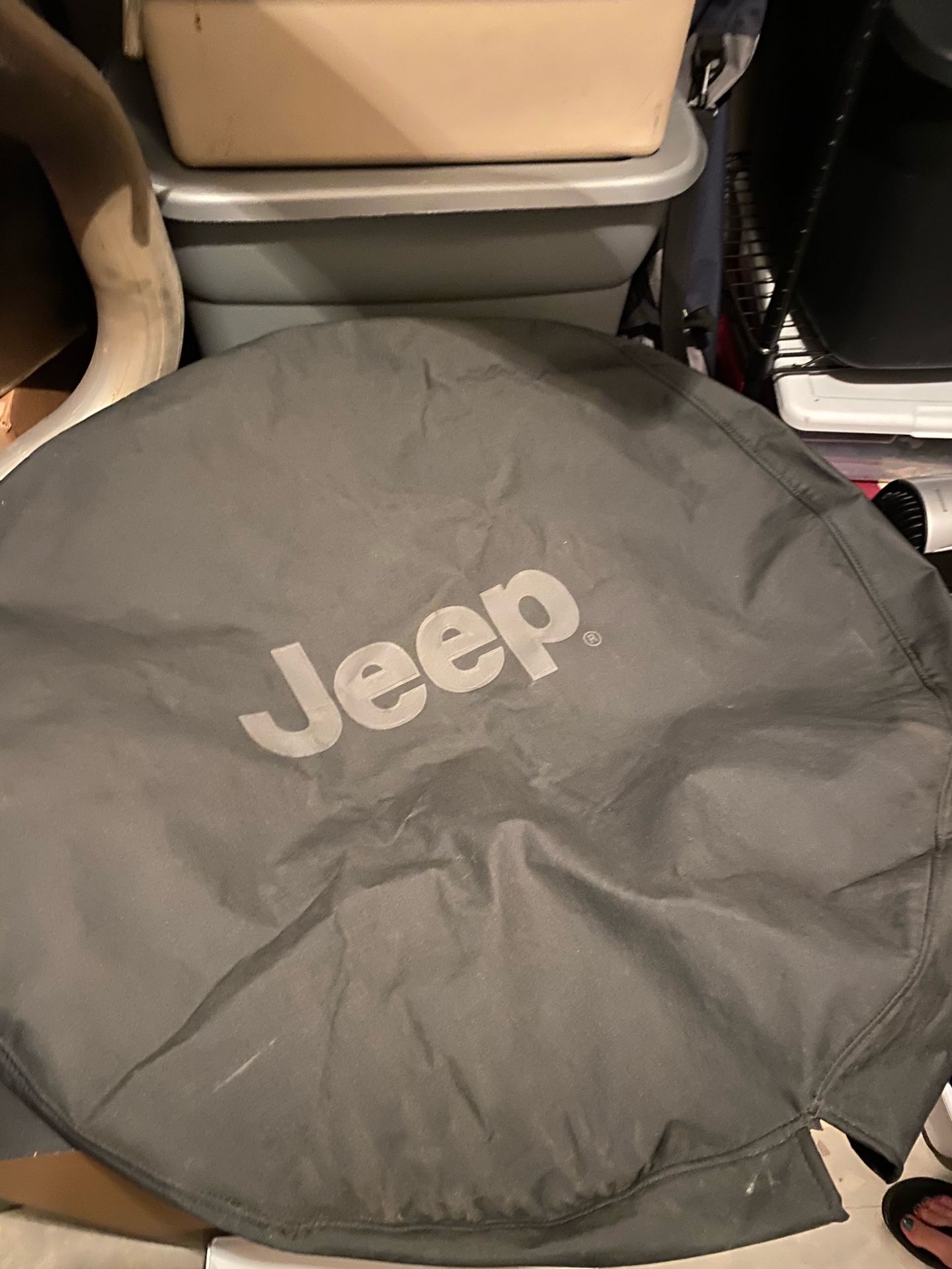 Jeep tire cover