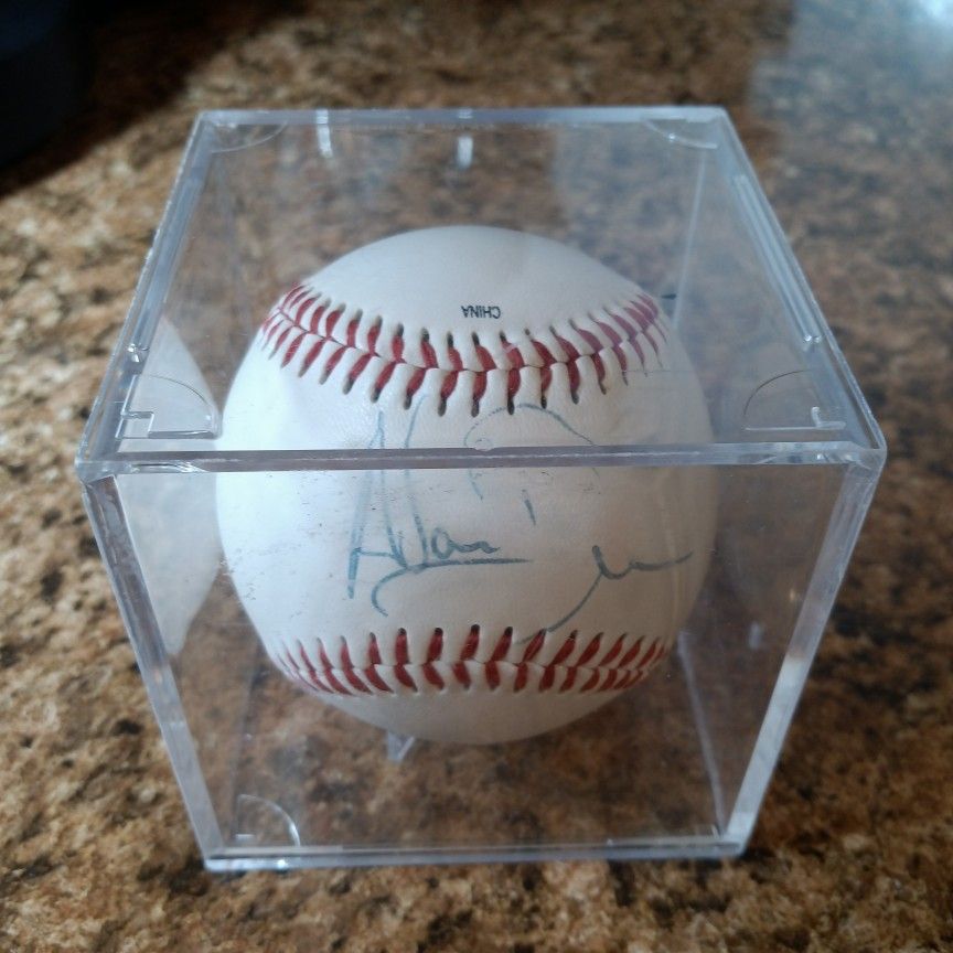 Adam Dunn Autographed Signed Rawlings baseball.