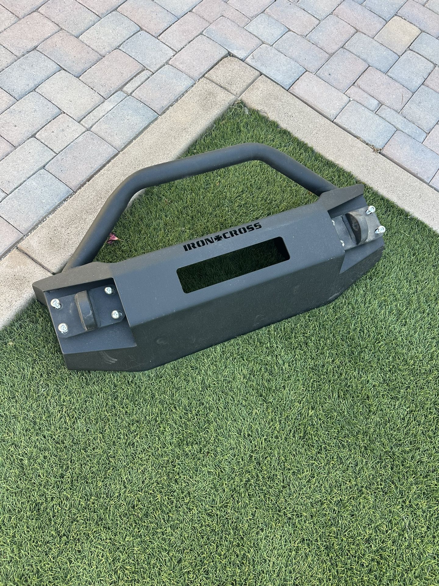 Jeep Wrangler Bumper Iron Cross