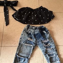 Cute Set Baby Girl Can Fit 3-6