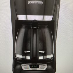 Black and Decker 12 Cup Quick Touch Programmable Coffeemaker