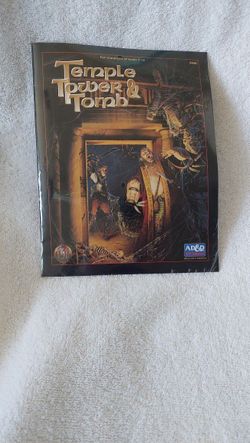 AD&D 2E Temple, Tower & Tomb - Sealed