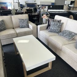 Beige Sofa Set (comes in different colors)