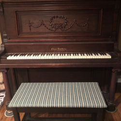 Late 1800’s Upright Piano, Great Condition