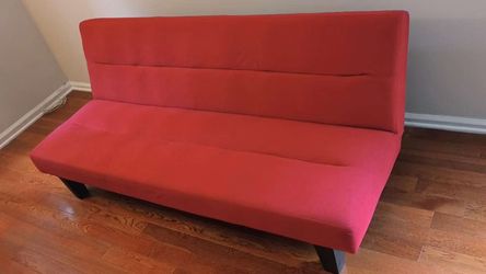 Red Sofa Bed