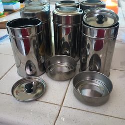 Metal Storage Canisters 