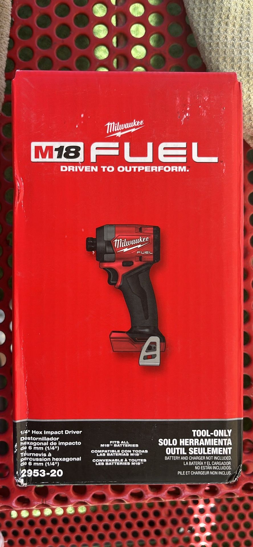 Milwaukee M18 1/4” Hex Impact New!$90