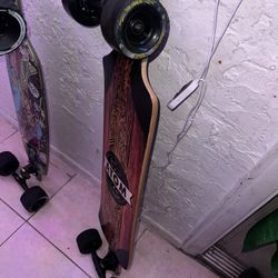 Longboard Big Wheels (brown Board)