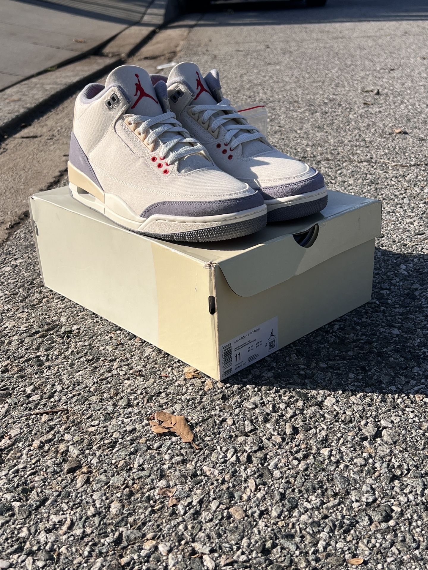 Nike Air Jordan 3 Retro Muslin Size 11 Brand New