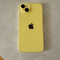 iPhone 14 Plus – 128GB (Yellow) – Excellent Condition + Charger