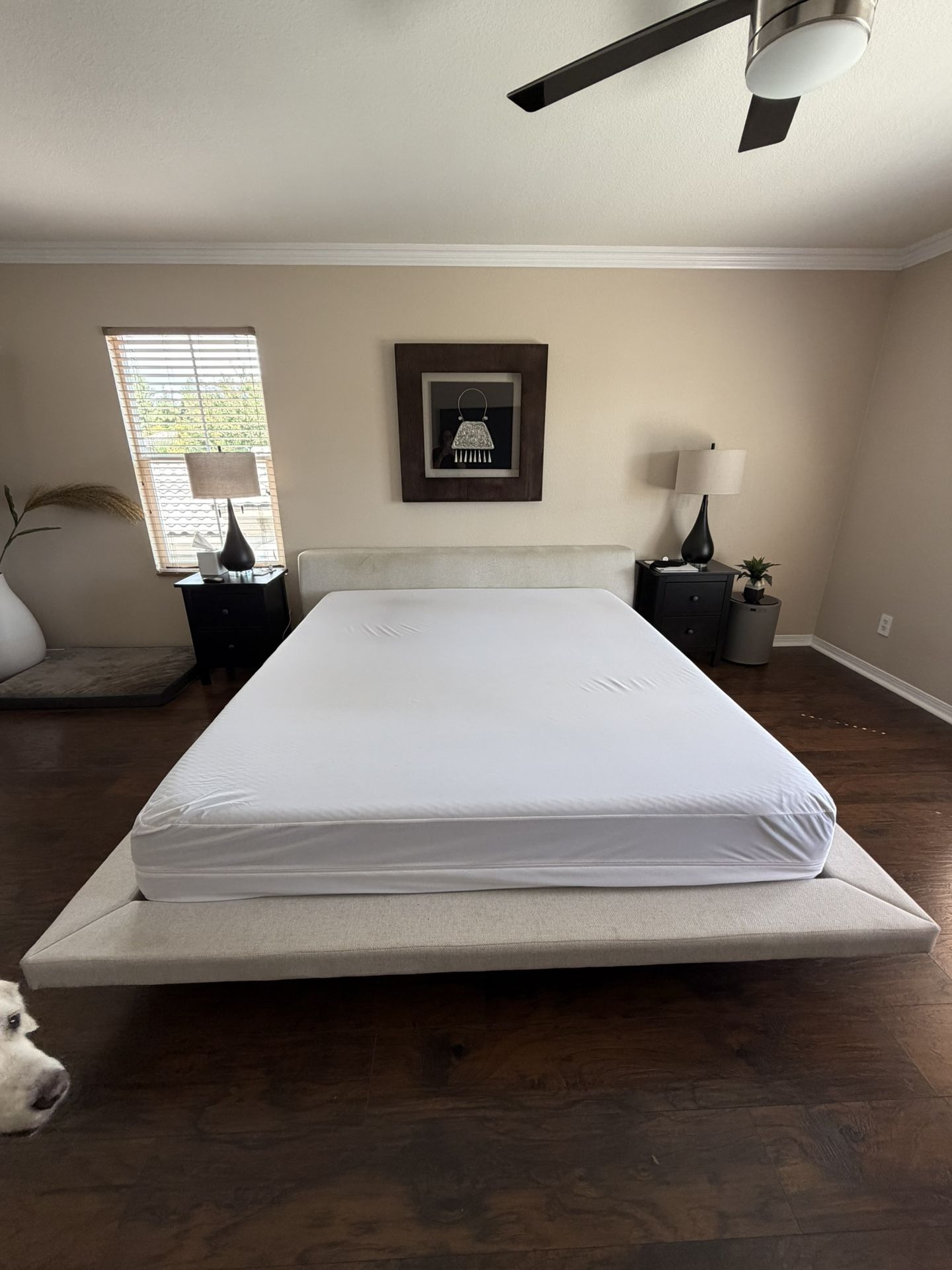 Cal king bed frame