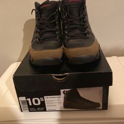 Jordan Retro 9 Olive Size 10.5