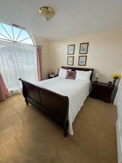 Bedroom set 100% wood