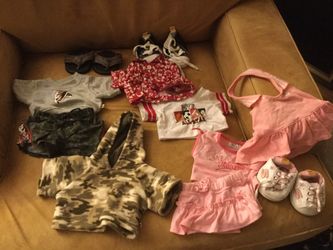 Build a bear clothes and shoes