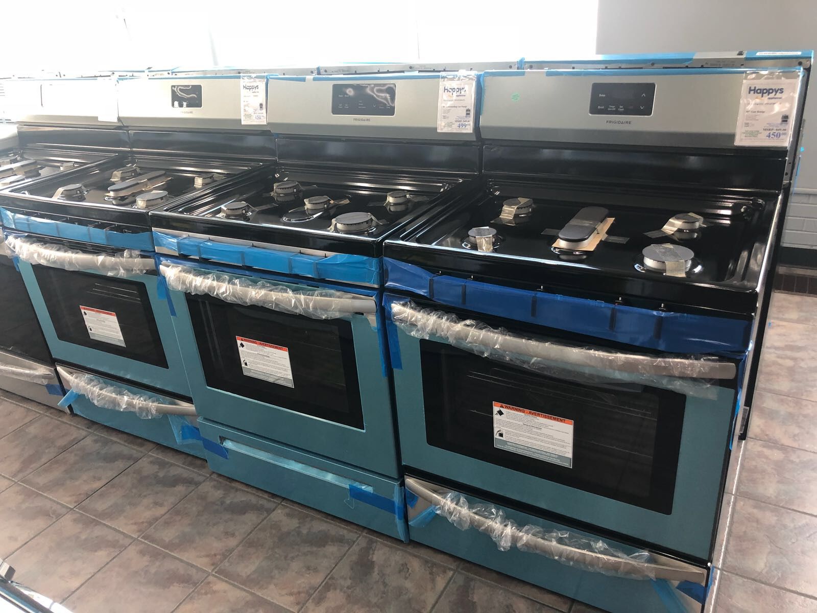 Variety gas stoves