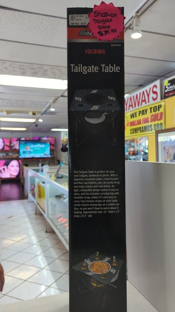 Snap-on Taligate Table