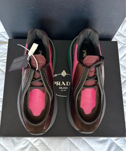 Prada Spazzolato Rois Bike Sneakers Mens US 9  $650