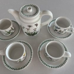 Portmeiron Botanic Garden coffee or tea set