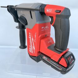 Milwaukee, M18 FUEL 18V  Brushless Cordless 1 in. SDS-Plus Rotary Hammer (Tool-Only)