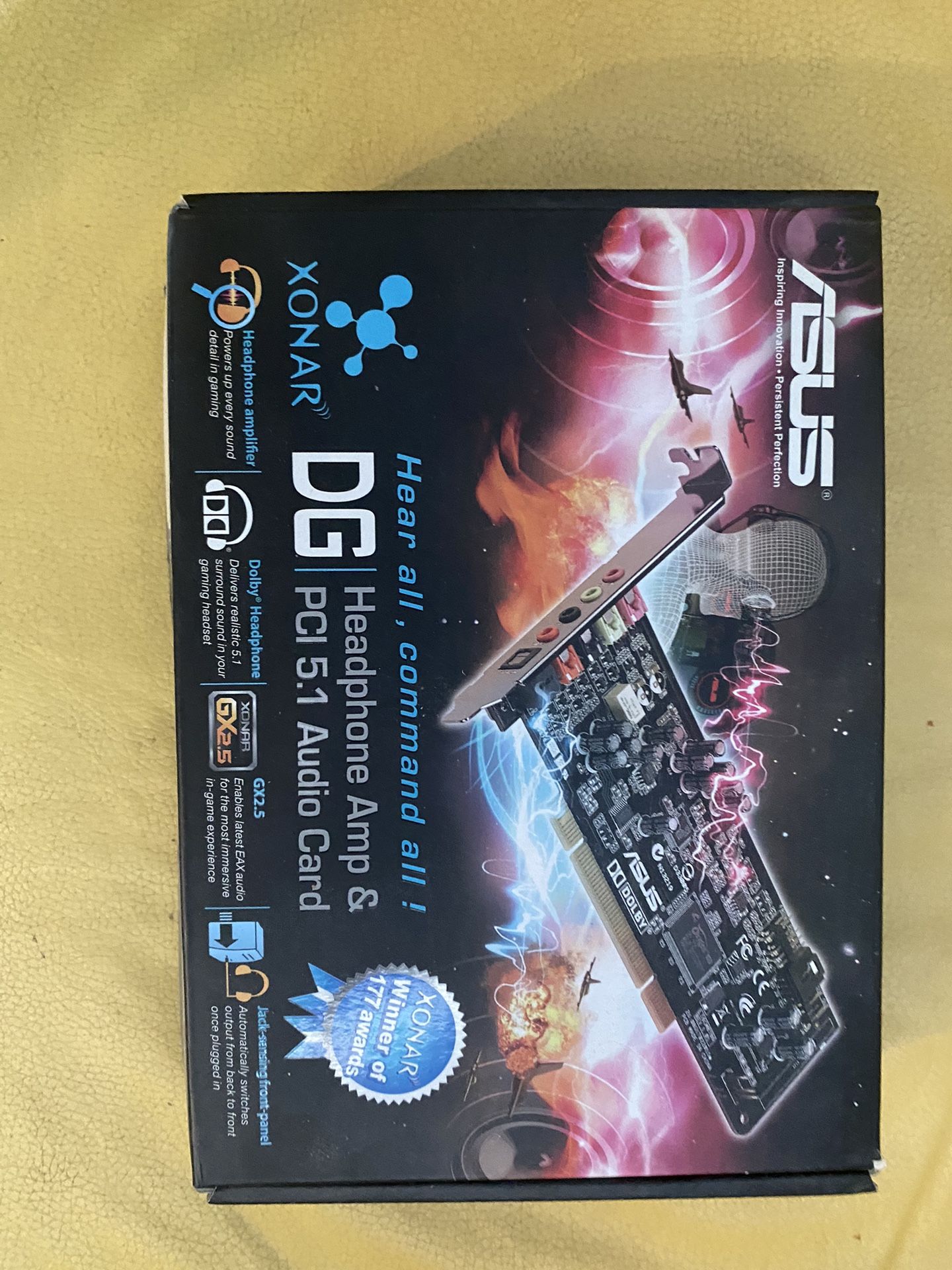 Asus Xonar DG Headphone amp And PCI 5.1 Audio Card