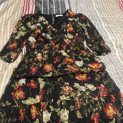 Women Dress Size PL Long See Pics 