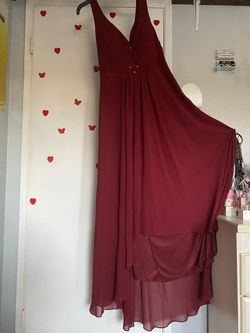 Burgundy Formal Dress