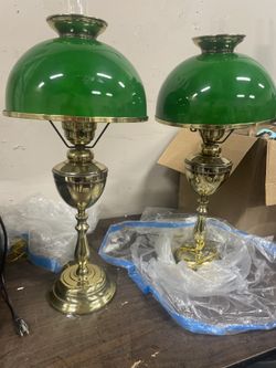 Vintage Hurricane Lamps