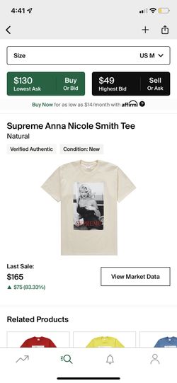 Supreme Anna Nicole Smith Tee