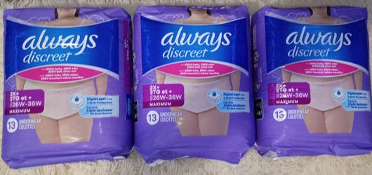 Always Discreet Underwear