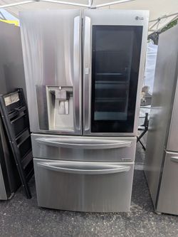 Counter  depth LG refrigerator/3 months