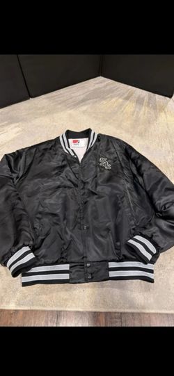 Vintage, Chicago White Sox Men's Swingster Satin Bomber Jacket Vintage XLarge, firm.
