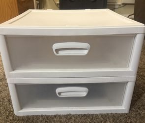 Sterilite 2-Drawer Storage Unit 19"x14"